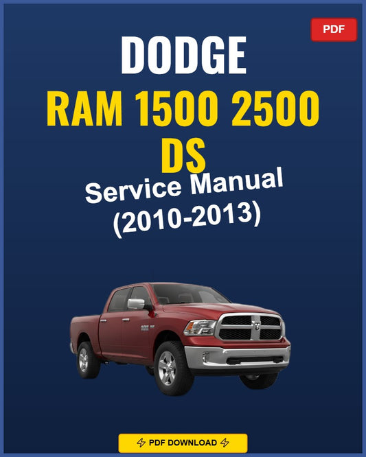 Dodge Ram 1500 2500 DS 2010 Service Repair Workshop Manual | 2010