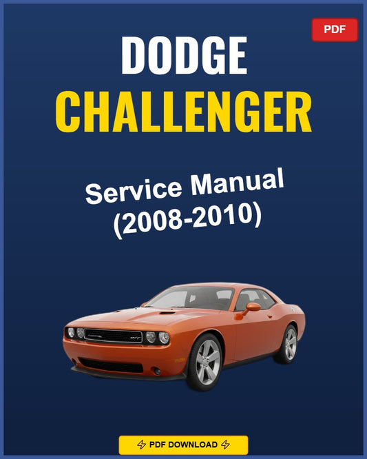 Dodge Challenger 2008-2010 Service Repair Workshop Manual | 2008 2009 2010