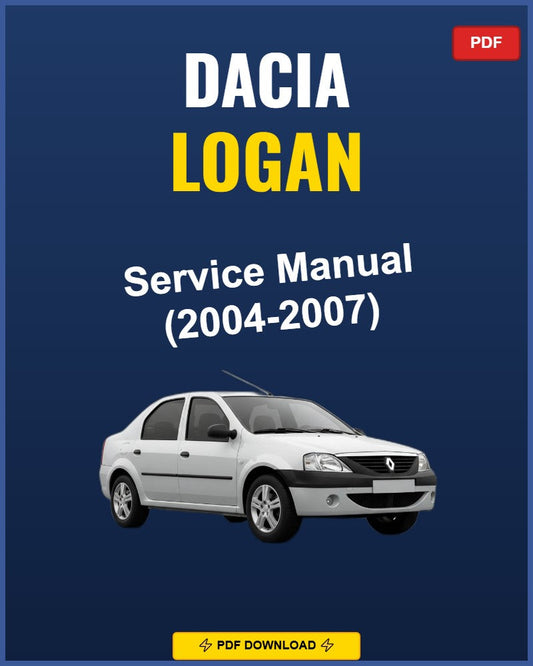 Dacia Logan 2004 Service Repair Workshop Manual | 2004