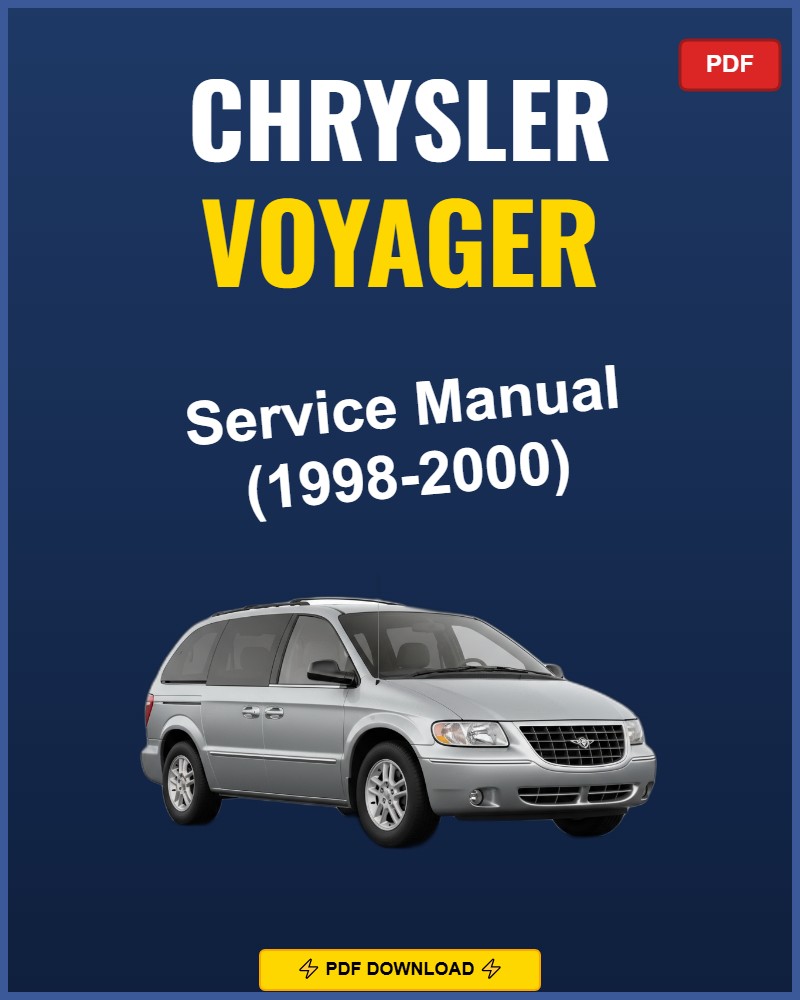 Chrysler Voyager 1998-2000 Service Repair Workshop Manual | 1998 1999 2000
