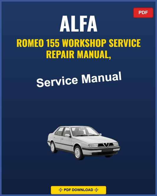 Alfa Romeo 155 Service Repair Workshop Manual