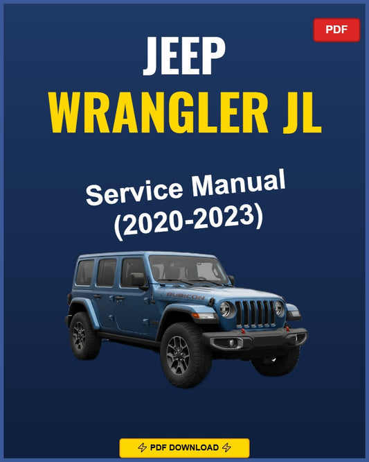 Jeep Wrangler JL 2020 Service Repair Workshop Manual | 2020