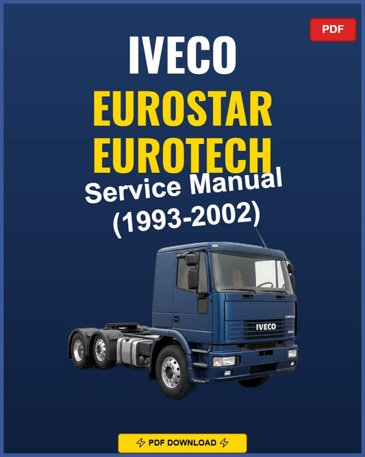 Iveco Eurostar Eurotech 1993-2002 Service Repair Workshop Manual | 1993 1994 1995 19