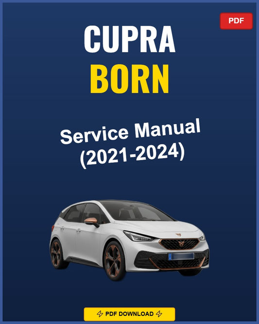 Cupra Born 2021 Service Repair Workshop Manual | 2021
