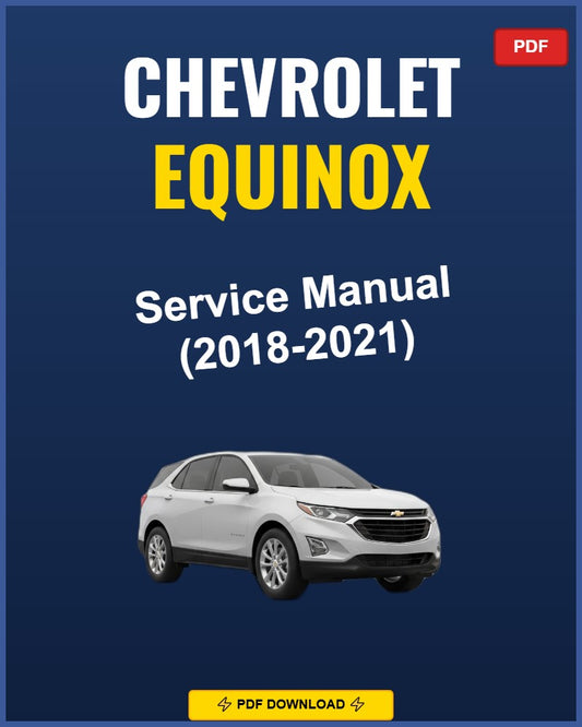 Chevrolet Equinox 2018 Service Repair Workshop Manual | 2018