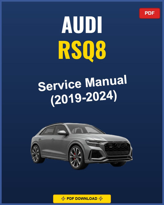 Audi Rsq8 2019-2024 Service Repair Workshop Manual | 2019 2020 2021 2022 2023 2024