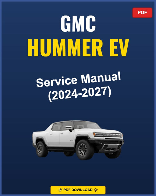 Gmc Hummer Ev 2024 Service Repair Workshop Manual | 2024