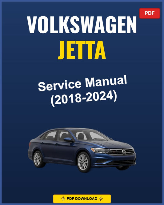 Volkswagen Jetta 2018-2024 Service Repair Workshop Manual | 2018 2019 2020 2021 2022