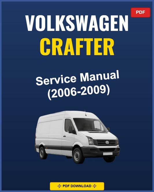 Volkswagen Crafter 2006 Service Repair Workshop Manual | 2006