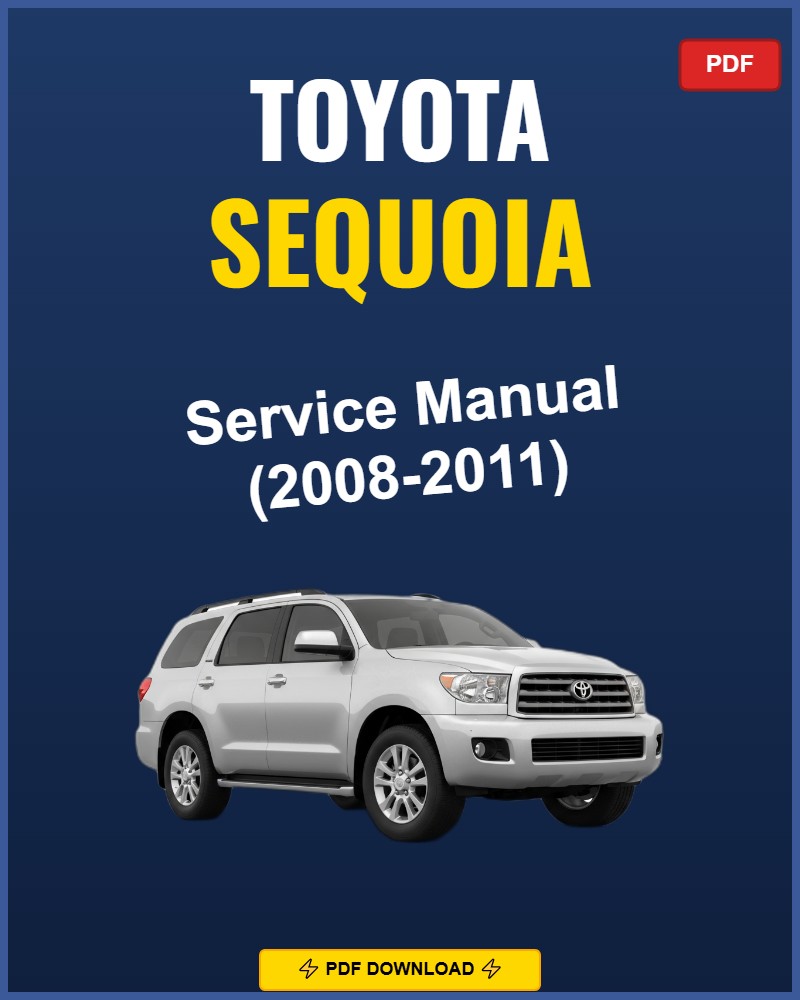 Toyota Sequoia 2008 Service Repair Workshop Manual | 2008