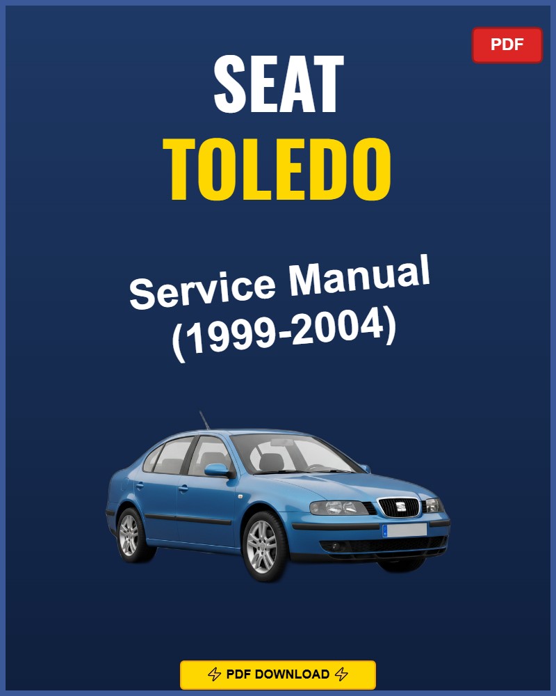 Seat Toledo 1999-2004 Service Repair Workshop Manual | 1999 2000 2001 2002 2003