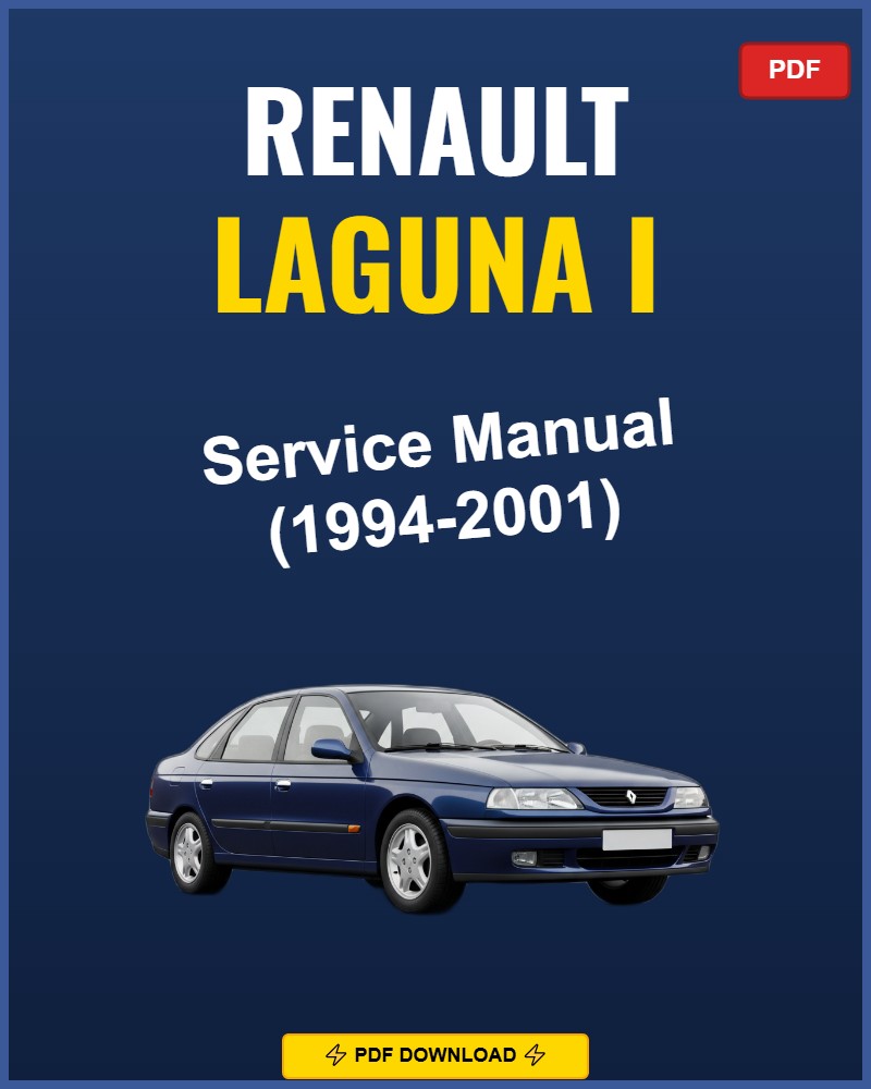 Renault Laguna I 1994-2001 Service Repair Workshop Manual | 1994 1995 1996 1997 1998