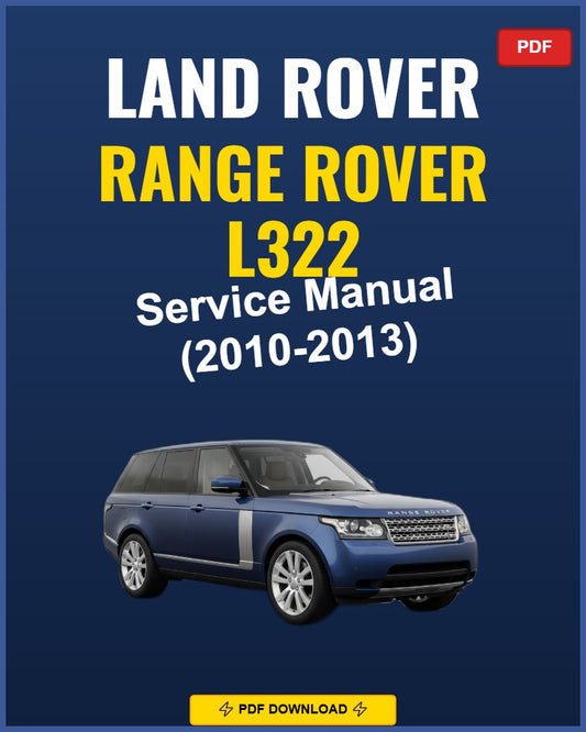 Land Rover Range Rover L322 2010 Service Repair Workshop Manual | 2010