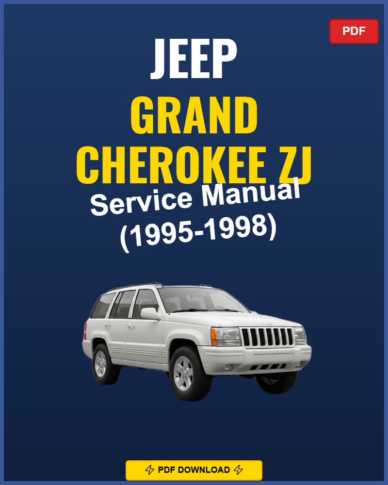 Jeep Grand Cherokee Zj 1995 Service Repair Workshop Manual | 1995