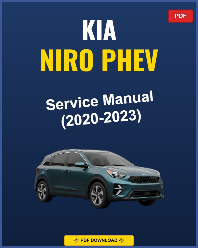 Kia Niro Phev 2020 Service Repair Workshop Manual | 2020