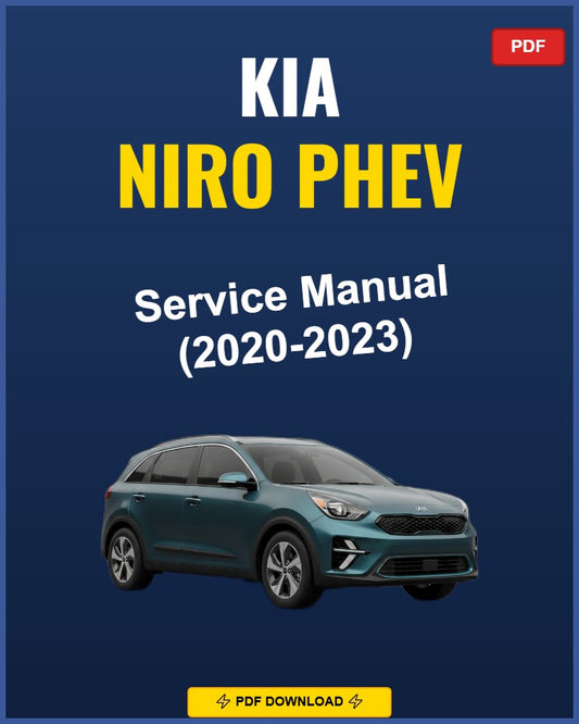 Kia Niro Phev 2020 Service Repair Workshop Manual | 2020