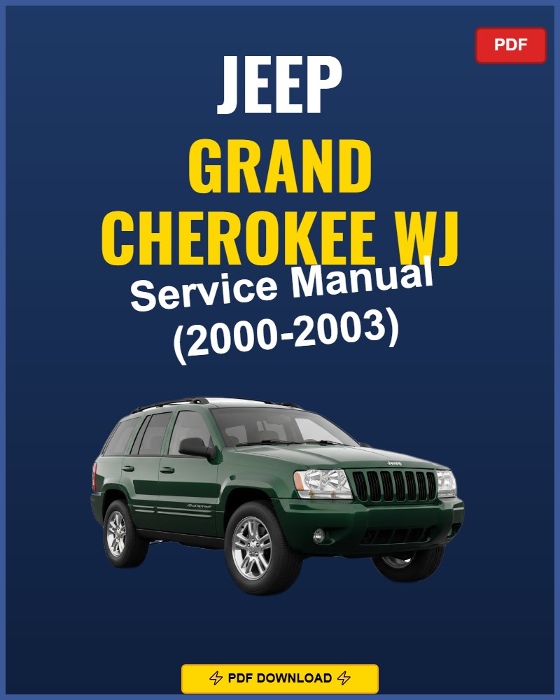 Jeep Grand Cherokee WJ 2000 Service Repair Workshop Manual | 2000