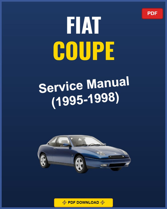 Fiat Coupe 1995 Service Repair Workshop Manual | 1995