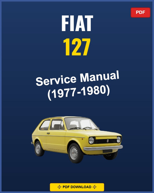 Fiat 127 1977 Service Repair Workshop Manual | 1977